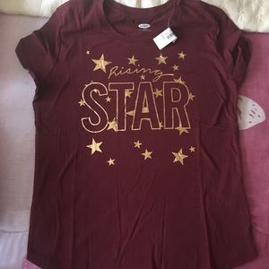 Short sleeve girls tee shirt